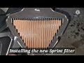 Vlog 09  remplacement du filtre sprint  honda xadv 750 2021  comment remplacer le filtre  air de la manire la plus simple