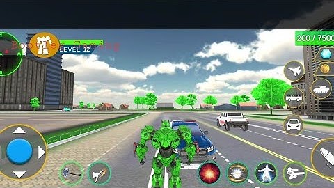 Army Bus Robot Car Games 3D-Android Gameplay