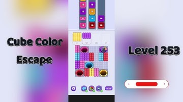 🧩 Cube Color Escape Level 253 Walkthrough | Step-by-Step Guide 🎮 | Go Answer