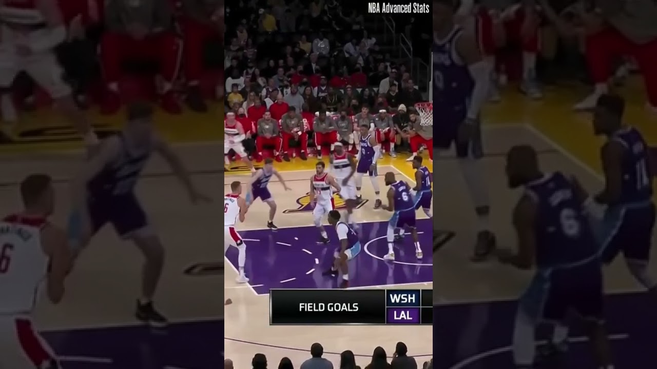 The Los Angeles Lakers defense is still lacking effort. | 1 minute breakdown #shorts ￼