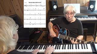 Hvem kan segla foruten vind - Folk guitar & piano cover ( Swedish folk-song )