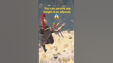 Did you know in ac odyssey you can survive any height.