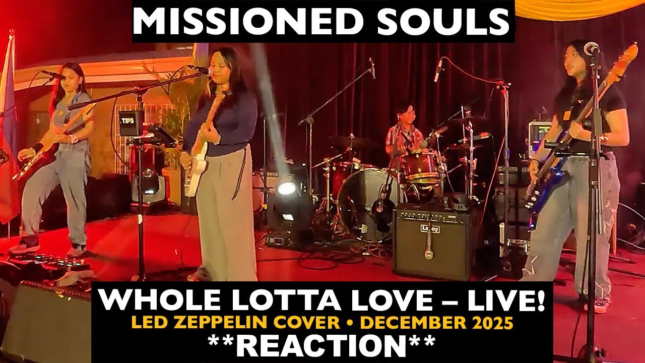 Musicians REACT to Missioned Souls: Whole Lotta Love LIVE (Led Zeppelin cover, 2025)