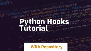python hooks tutorial