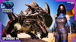 These Destroyer Dinos Are Brutal But I Need Their Hearts!! - Ark ASA Eternal Chaos [Episode 12]