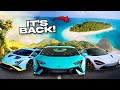 Destroyed Island returns with Epic 1/2 Mile Race! (TONS of Supercars!)