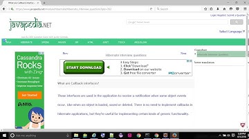 What are Callback interfaces? - javapedia.net