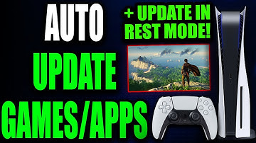 How to TURN ON PS5 Auto Download and Auto Updates for Games/Apps! (Best Method)