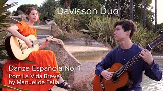 Davisson Duo - Danza Española No. 1 | Strings By Mail Sponsored Artists