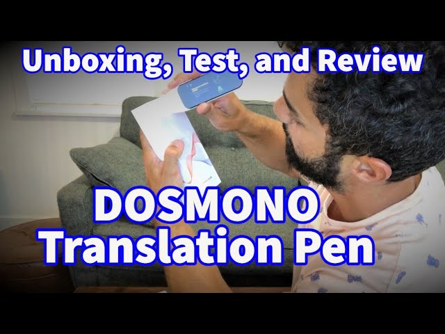 Stylet traducteur Scanner Dosmono C501 - Stylo texte à