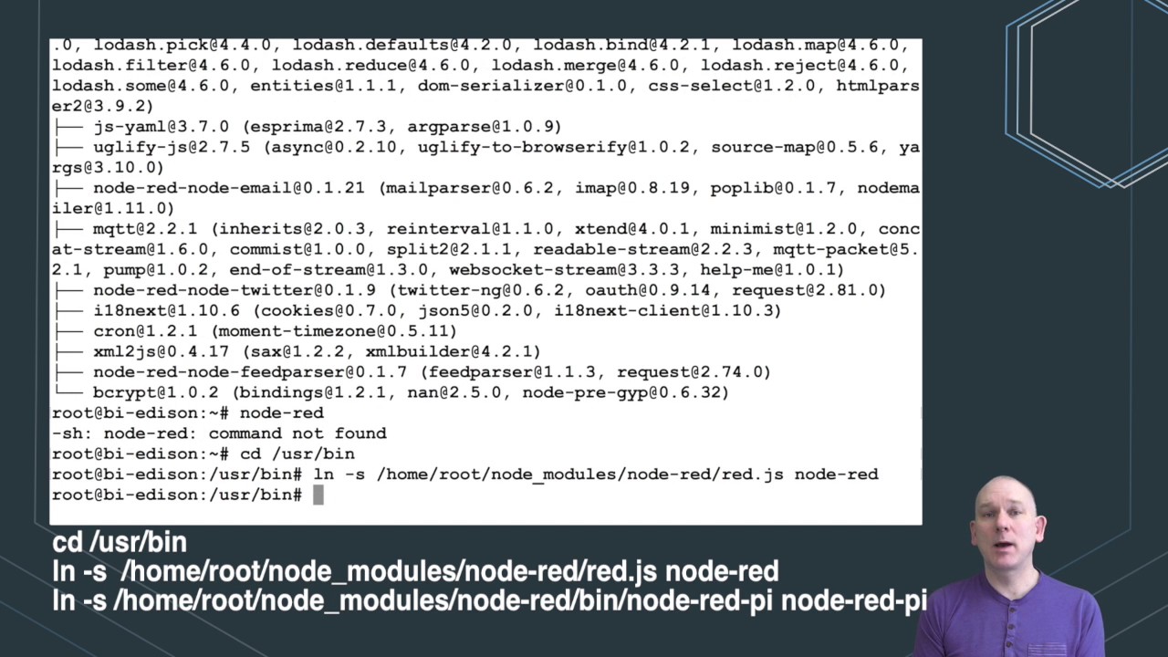 Installing Node RED on an Intel Edison - YouTube