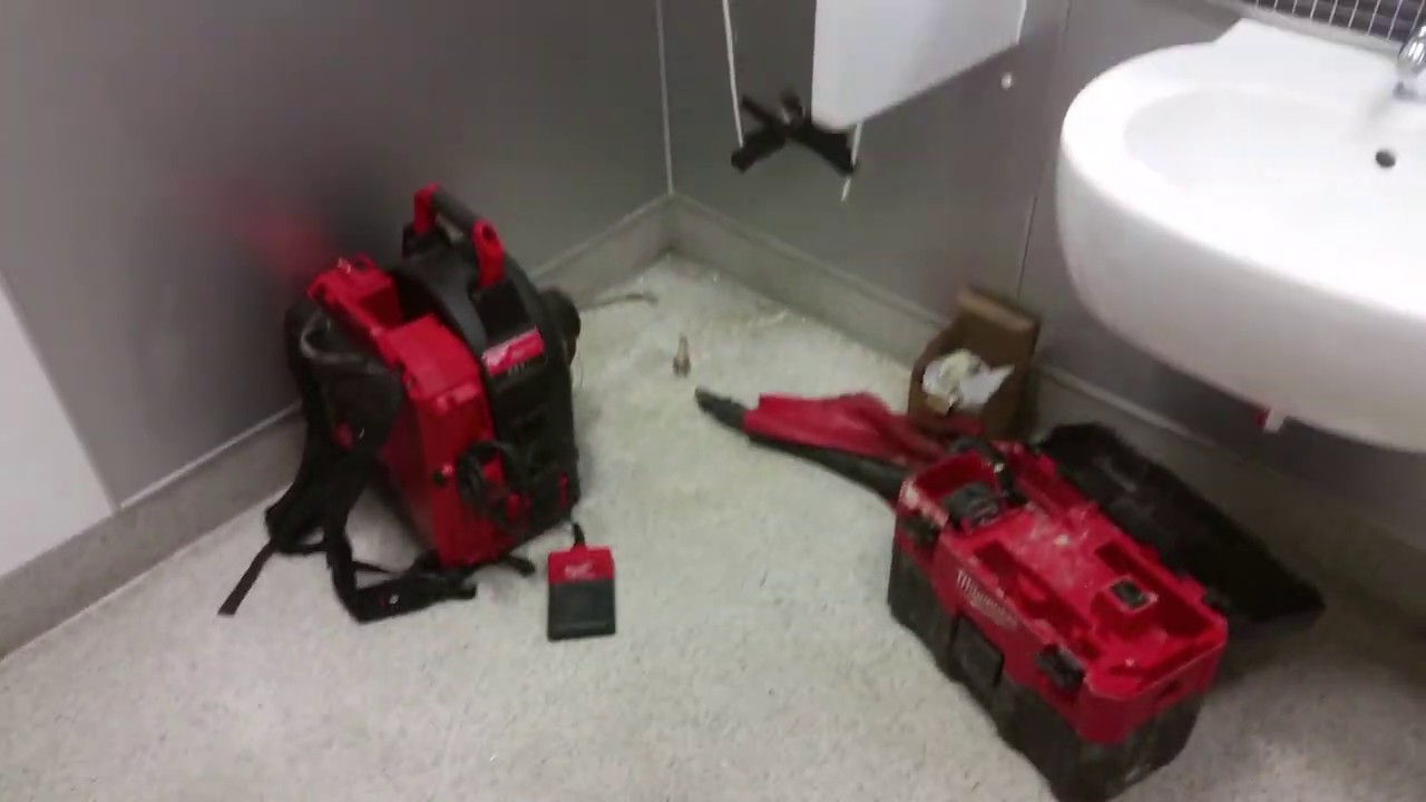 Mr Drains 15 Blocked Waterless Urinal Level 10 Milwaukee M18