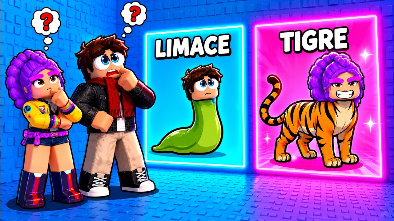 Tu PREFERES etre quel ANIMAL avec RUMI sur Roblox !
