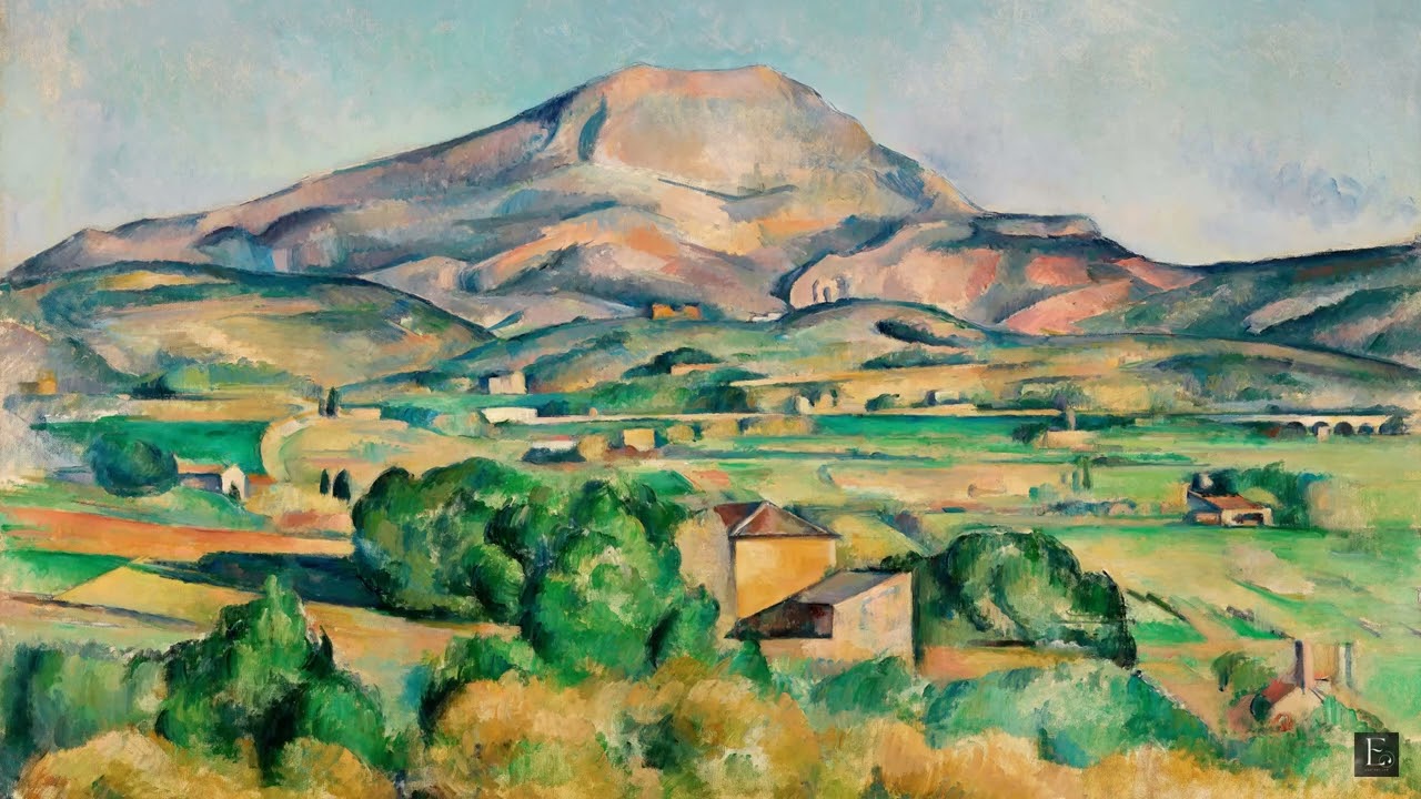 Paul Cezanne - Mont Sainte Victoire - 2 Hour Screensaver