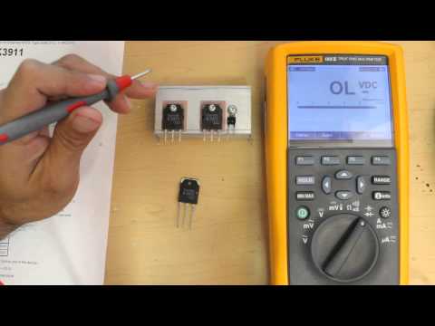 How To Test a MOSFET Transistor Using a Multimeter