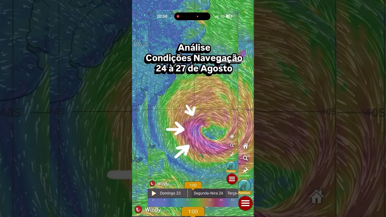 Quando vai dar pra navegar? Ressaca Marítima informada pela Marinha #dicadocapitão