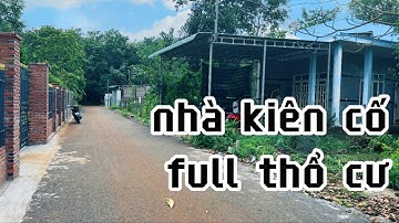 định cư nơi khác nên bán nhà xây kiên cố full thổ cư ở thị trấn ngãi giao châu đức bà rịa vũng tàu