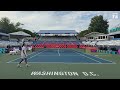 Taylor Fritz & Jakub Menšík Best Practice Points from Washington, D.C. 🎾