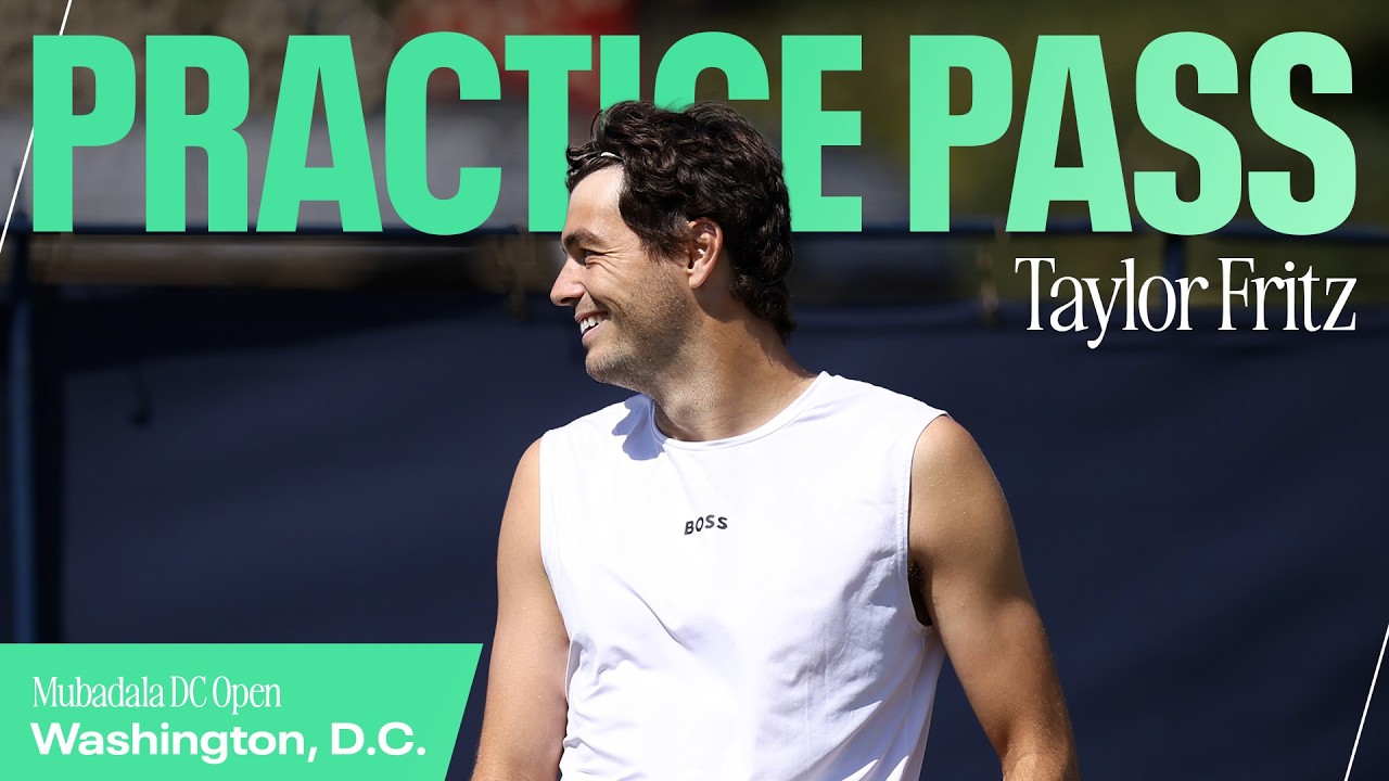 Taylor Fritz & Jakub Menšík Best Practice Points from Washington, D.C. 🎾