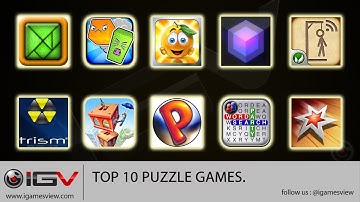 Top 10 Puzzle Games For iPhone / iPad / iPod Touch