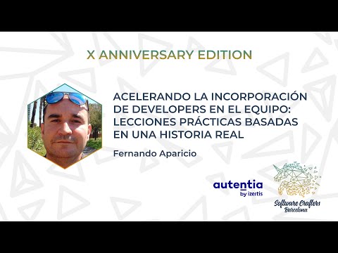 Acelerando la incorporación de developers en el equipo: lecciones prácticas... - Fernando Aparicio