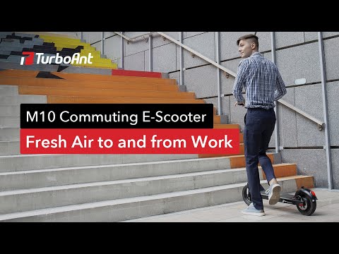 Your Efficient Go-To Solution for Urban Transportation 2021 | TurboAnt M10 Electric Scooter