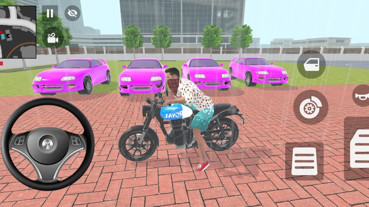 Franklin Buy 4️⃣ Toyota supara mk4 in Indian thept auto simulator Gameplay 🎮