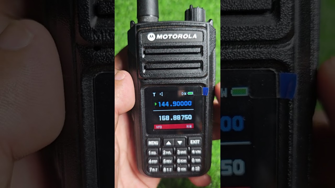 วิธีตั้งสเตป Step Motorola GP3188