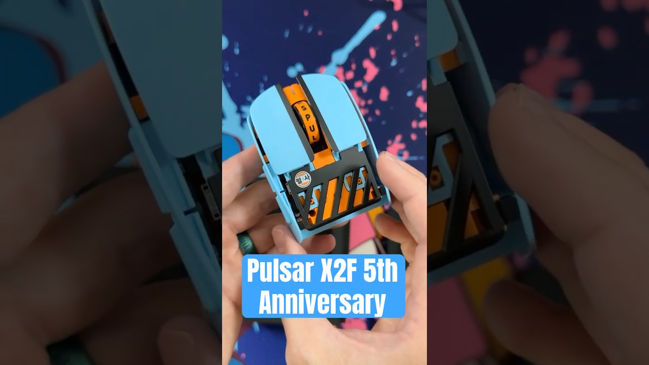 My Name's On A Mouse! (Almost) - Pulsar X2F 5th Anniversary