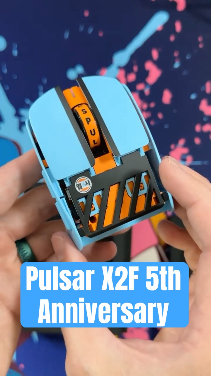 My Name's On A Mouse! (Almost) - Pulsar X2F 5th Anniversary