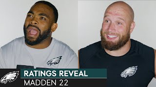 Brandon Graham, Lane Johnson & Eagles React to Madden 22 Ratings "Do They Rate Us Blindfolded?"