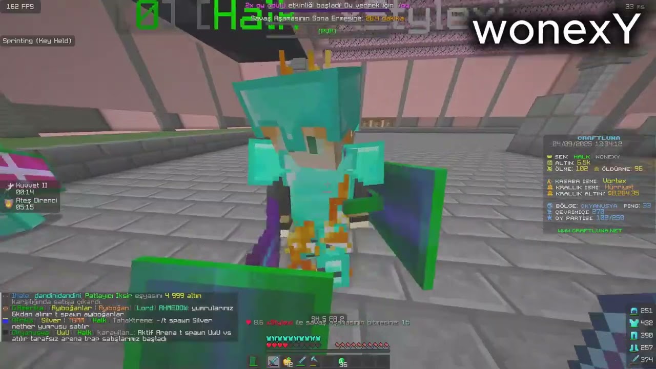 Craftluna KillMontage wonexY ile ortak (Craft52 ve BayKafein için)