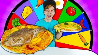 Criando Novos Sabores De Pizza Com Roleta Misteriosa