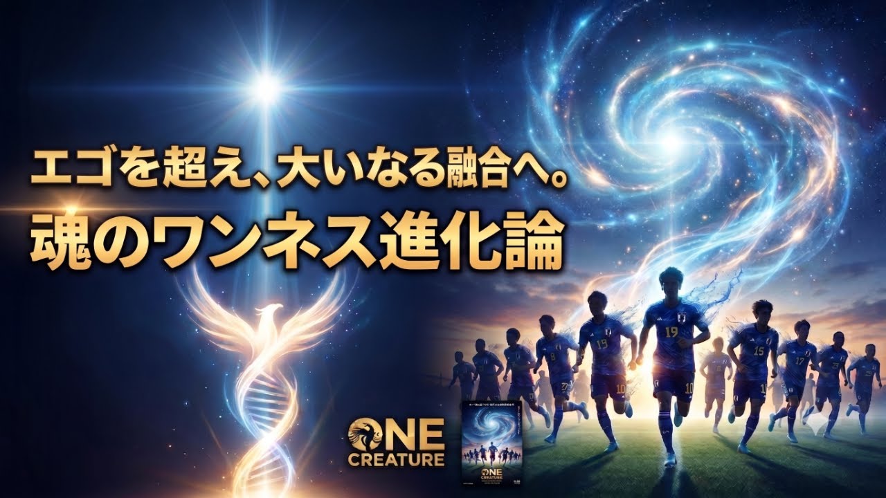 【完全統合】エゴを超え、大いなる融合へ。映画『ONE CREATURE』に学ぶ魂のワンネス進化論