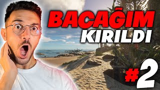 Tekneden düşüp ayağımı kırdım! Stranded Deep 2. Bölüm