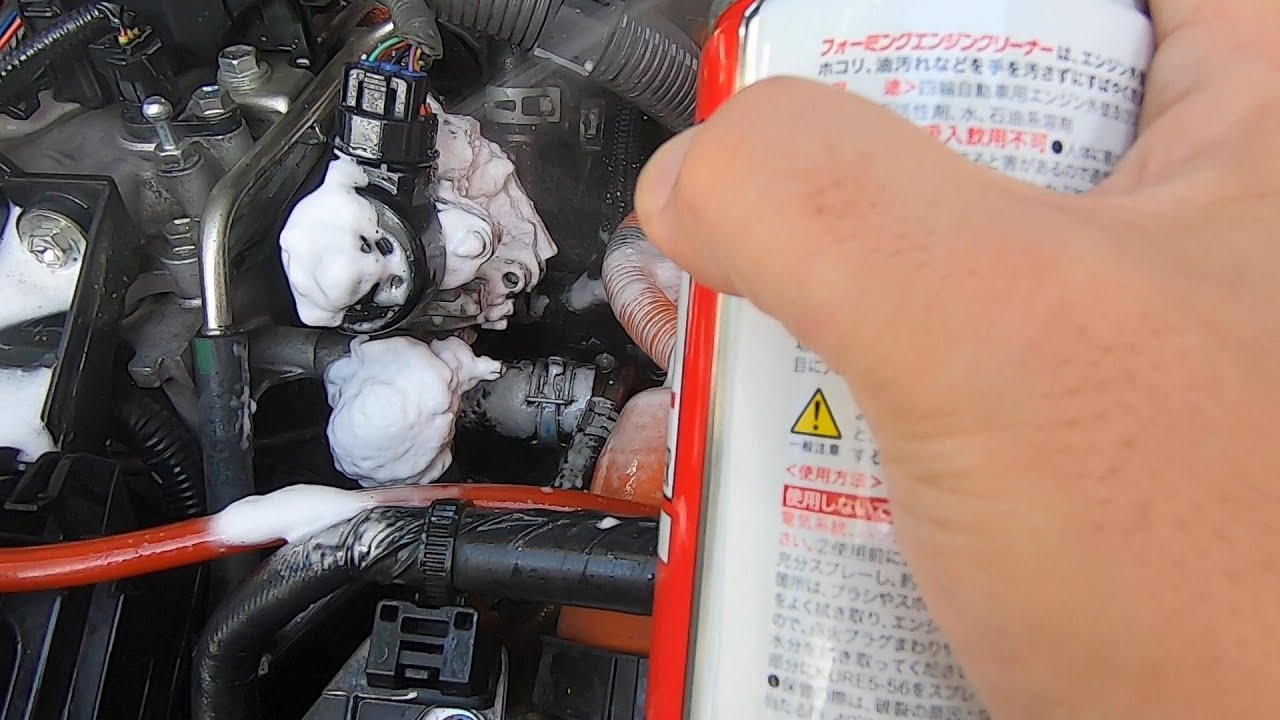 【プリウス メンテナンス】専用エンジンルームクリーナーできれいにしよう‼＋α【PRIUS 2023】