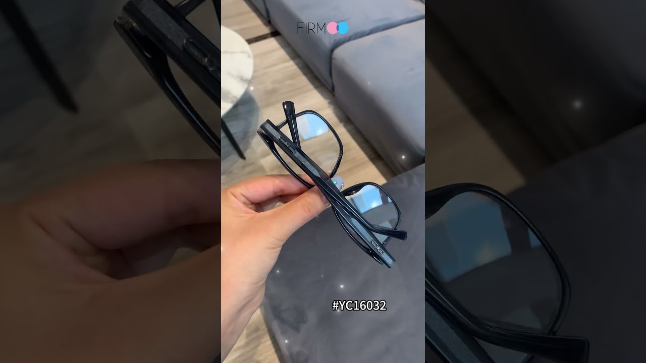 classic black glasses   