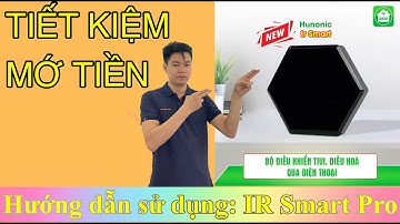 Hướng dẫn sử dụng bộ điều khiển điều hoà IR Smart Pro của nhà #hunonic