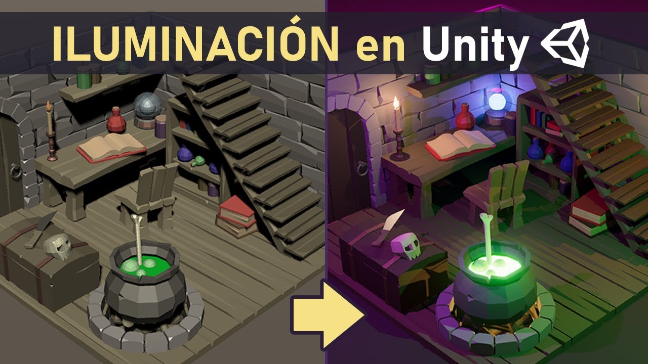 Aprende a ILUMINAR en Unity 3d