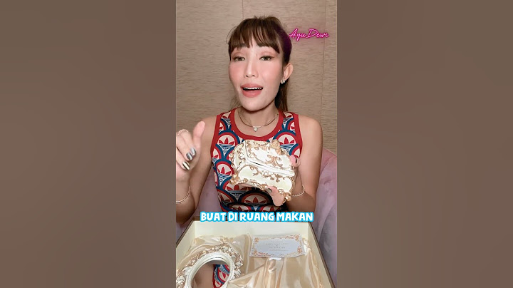 UNBOXING SOUVENIR PERNIKAHAN KIKY SAPUTRI & KHAIRI