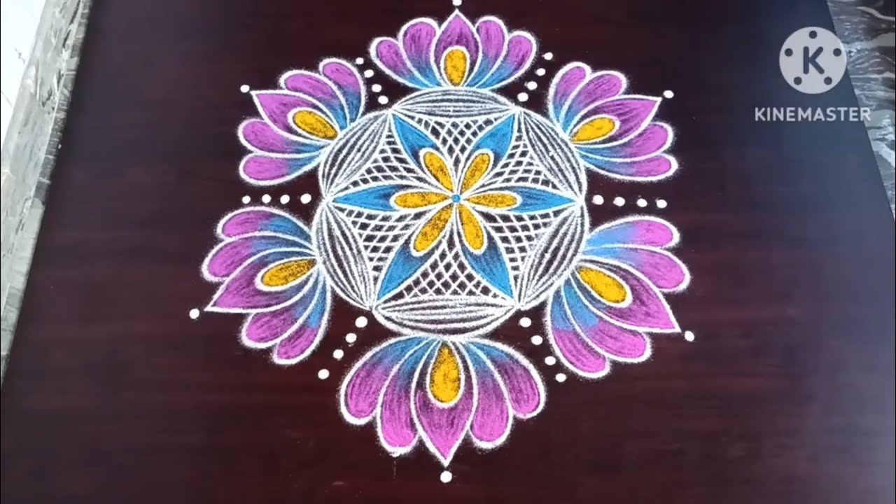 Simple Friday rangoli designs/Maasi magam 2026 special kolangal//Ugadhi 2026 spl muggulu//Lathakolam