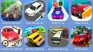 Vehicle Masters, Pick Me Up 3D, Build A Car, Clean Road, Classic Car Parking,  Blocky Highway screenshot 5