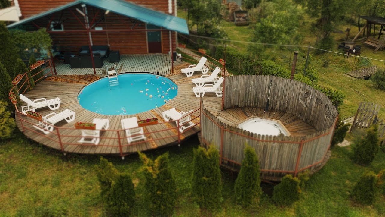 Презентационное видео зоны отдыха с русской баней | Cinema71.Ru