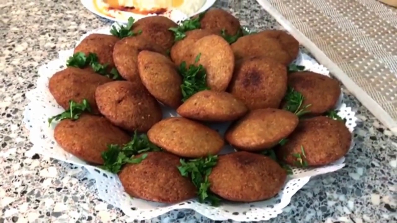 كبة البرغل / كبة الدراويش المقلية بدون مكينة وطريقة سهلة و ناجحة - YouTube
