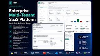 Production-Ready Multi-Tenant SaaS Platform | FastAPI, Next.js, PostgreSQL & Enterprise Backend
