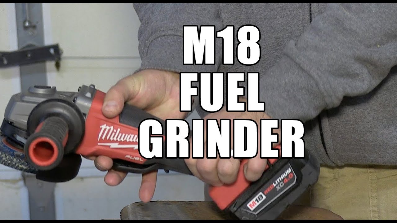 Milwaukee M18 FUEL Brushless Grinder 2780 YouTube