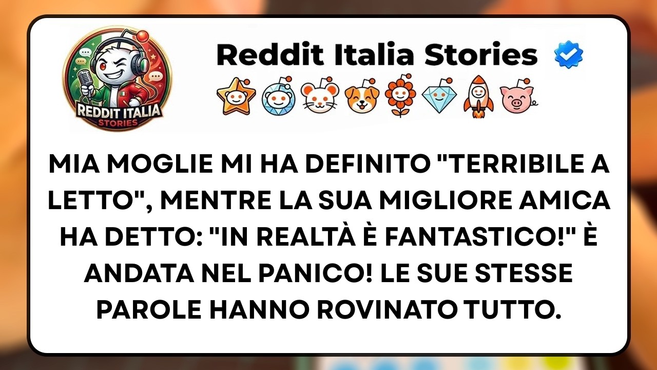 Mia moglie rideva con le sue amiche in salotto mentre io, in cucina, sentivo ogni parola. "È come stare con un adolescente che ha imparato tutto da film sbagliati", diceva, mentre loro scoppiavano...