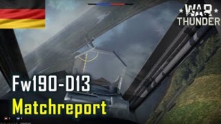 Überraschungspartys in der Fw190-D13 - Matchreport
