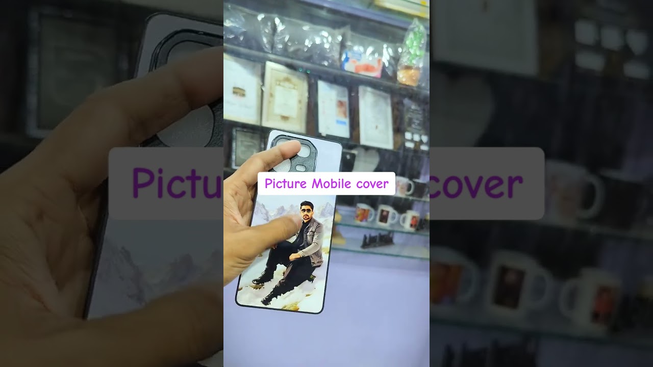 Mirror-Like Perfection! ✨ 2D Glossy Signature Mobile Cover | Zohan Shop 🥇