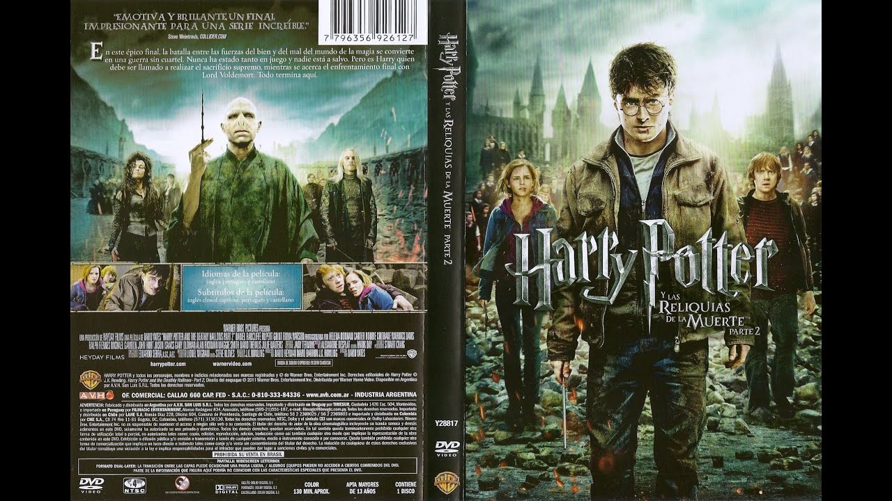 Inicio De Harry Potter Y Las Reliquias De La Muerte Parte 2 En DVD (2011)  Latinoamerica - YouTube